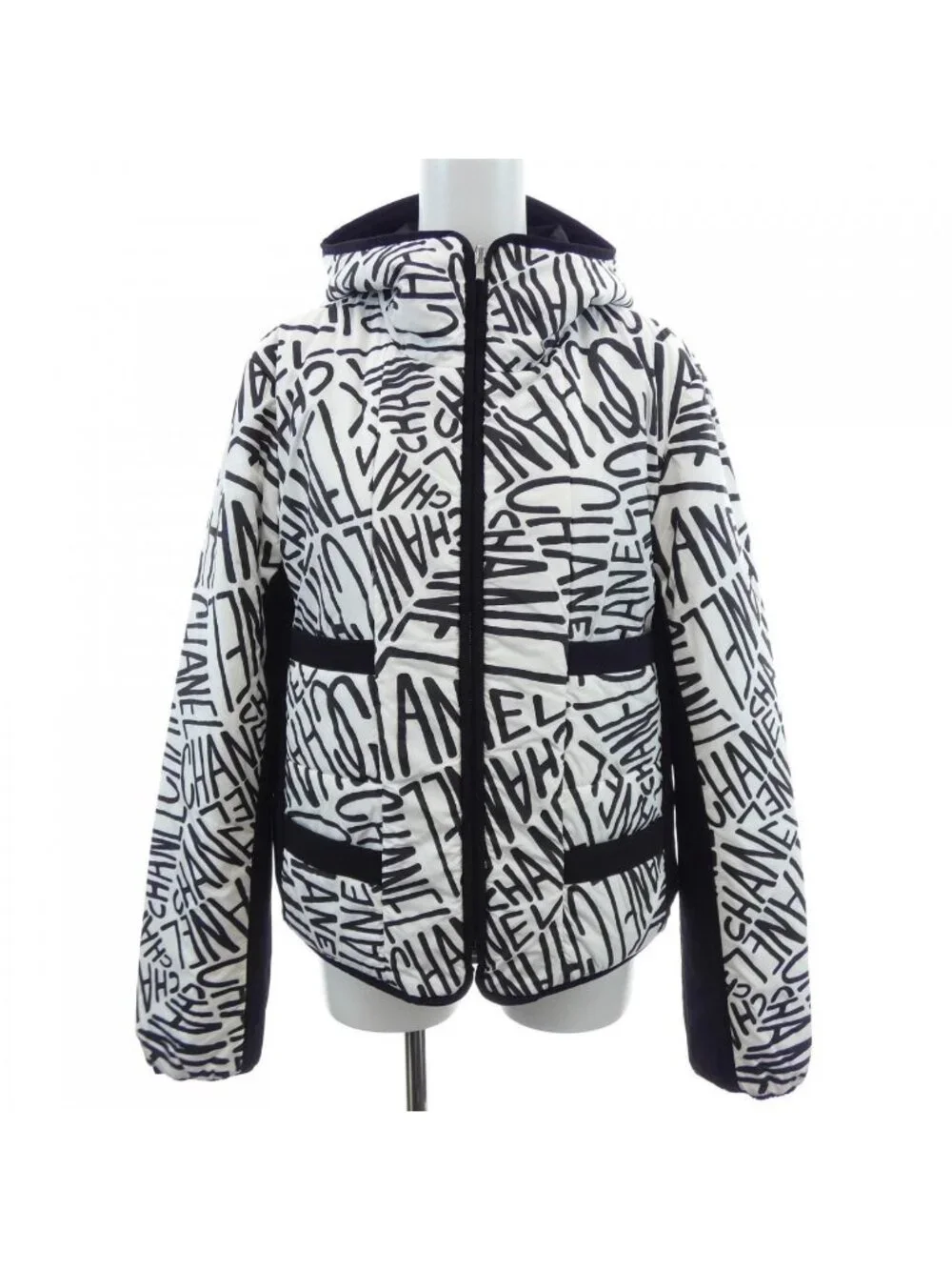 Chanel Down Jacket Black